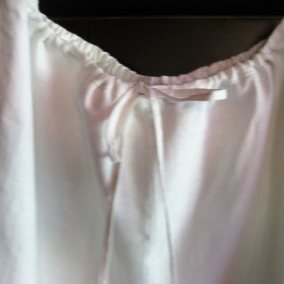 LINEN Drawstring pant with open side seams - Picture 3 of 5